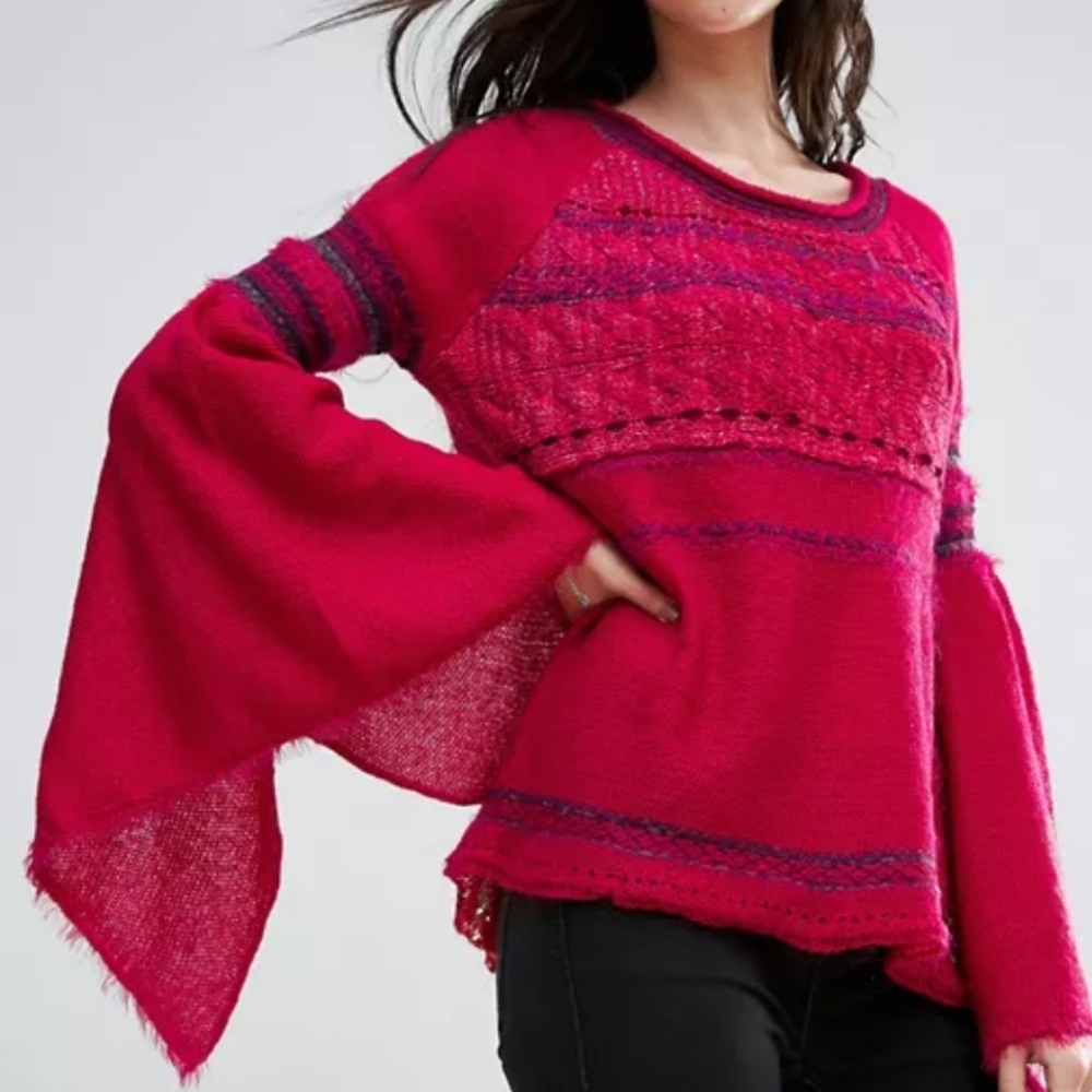 Free People Craft Time Frayed Alpaca